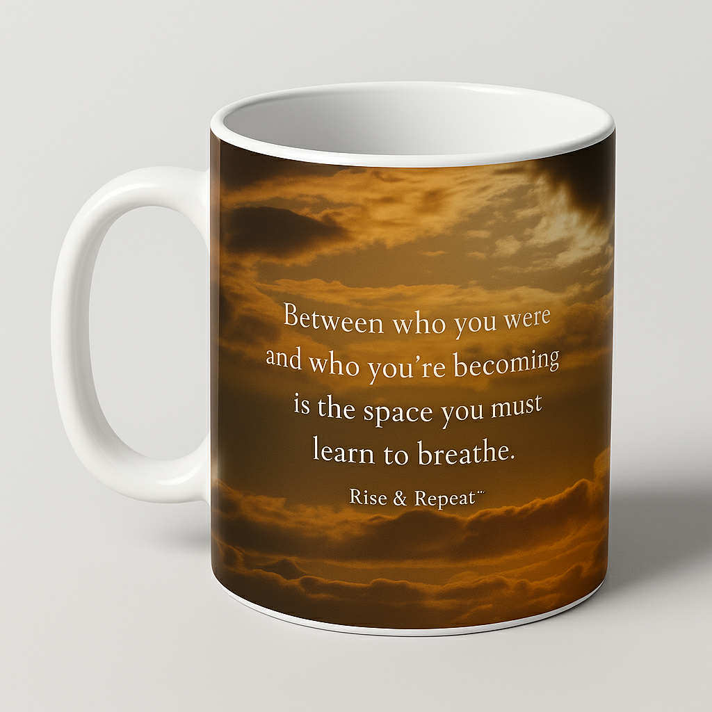 "Learn to Breathe" - Rise & Repeat ™ Reflection Mug