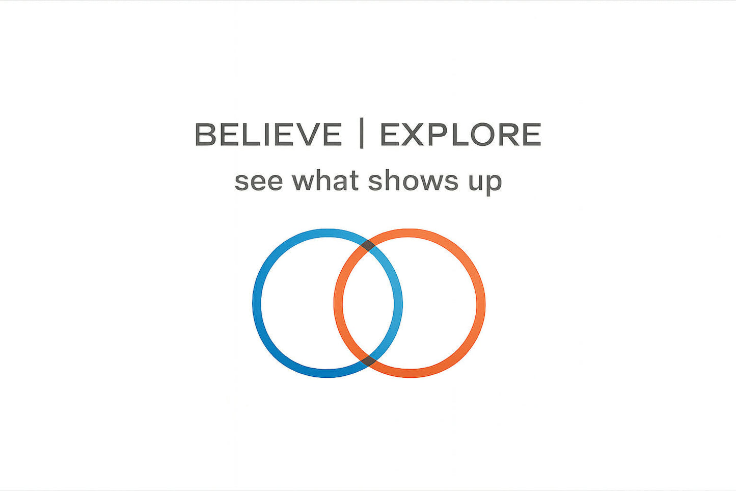 Believe| Explore. See What Happens